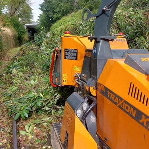 broyage et évacuation des déchêts végétaux